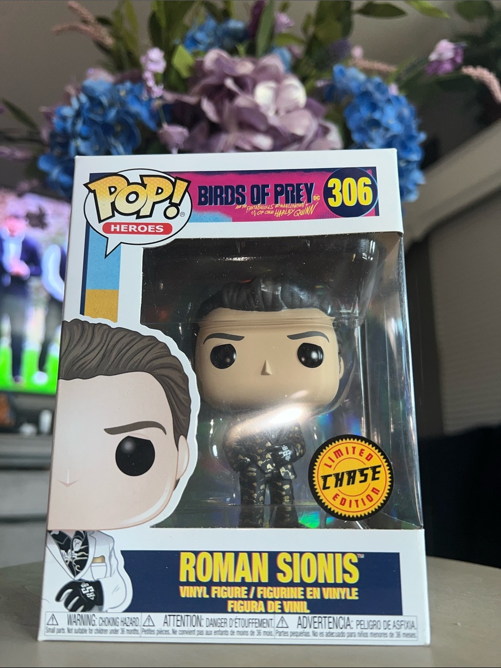 Roman Sionis Funko Pop #306 – CHASE Limited Edition – Birds of Prey – BNIB